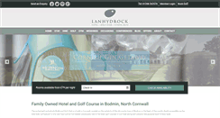 Desktop Screenshot of lanhydrockhotel.com